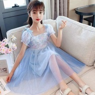 (Dolphyshop) Polka Rainbow Children's Dress (UDL45)