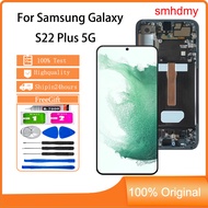 smhdmy Ori Display For Samsung Galaxy S22 Plus 5G LCD Touch Screen With Frame Replacement