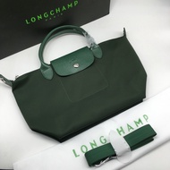แท้  % factory  Longchamp Le Pliage Neo Size M แดงเข้ม One