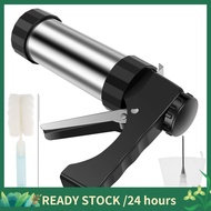 Churrera Churro Maker Machine Stainless Steel Churro Maker Kit with 3 Different Tips Piping Nozzle H