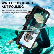 For Samsung Galaxy A12 A32 5G A42 A72 Redpepper 360° Full Coverage IP68 Waterproof Diving Case for Samsung A12 Shockproof Cover
