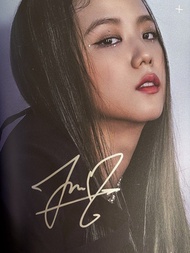 BLACKPINK JISOO 親筆簽名撕頁簽