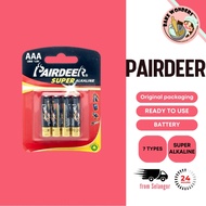 PAIRDEER Battery/Super Alkaline/Super Heavy Duty/Premium Alkaline / AA 1.5V / AAA 1.5V / 9V1 6LR61 /