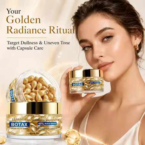 Collagen Face Essence Capsule Moisturizing Nourishing Bee Venom Facial Essence Vitamin E Deep Hydrat