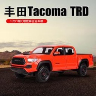汽車模型 美馳圖1/27 汽車模型玩具2023豐田塔科馬Tacoma TRD Pro 車模收藏