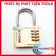 [HCM]Ổ Khóa Số Schone 50mm 60mm SC-109 Đồng Thau 4 Số Có Thể Thay Đổi Mật Khẩu ( Hãng SCHONE )