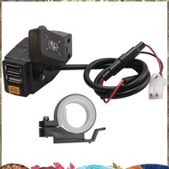 C1FB 20-80V E-Bike Handlebar USB Charger 24V 36V 48V 60V QC3.0 Quick Charger Adapter(Red Light) Easy
