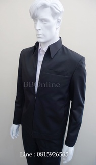 เสื้อคลุม / blazer ผู้ชาย กระเป๋าเจาะอกซ้าย by BANG BANG