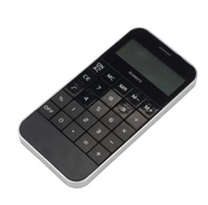 พกพาขนาดเล็กอิเล็กทรอนิกส์เครื่องคิดเลขแฟชั่นสีดำและสีขาวส่งเสริมการขาย Office อุปกรณ์การเรียน เครื่องคิดเลข