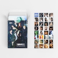 92pcs Lomo Cards HOT CRAZY EASY Album PERFECT NIGHT UNFORGIVEN Stickers Photocards SAKURA CHAEWON YU