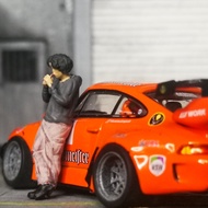 Figure 1 Men's64 Akira Nakai Type 5 Diorama Model Diecast Miniature RWB Hobby Japan HJ MiniGT Mini G