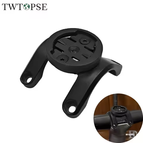 TWTOPSE Bike Handlebar Clamp For Brompton T Line Folding Bicycle Fit Garmin/GOPRO Computer Bike Ligh