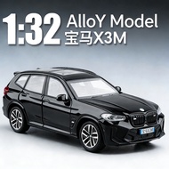 Ready Stock Hot Sale 1: 32 BMW X3M Car Model Car Model xm Simulation BMW Alloy X5/X7 Children Pull B