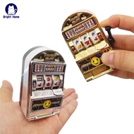 Mini Palm Slot Machine Toy Unisex One-arm Bandit Toy Decompressed Money Box Toy Kid Casino Jackpot F