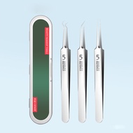 MAANGE 3 Pc/Set Komedo Jerawat Penghilang Jerawat Pinset 1573