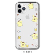 (โปร่งใส) เคส Sanrio Hello Kitty ของแท้100% สำหรับ IPhone15 15Promax เคส15Plus เคส15pro 14Promax Cinnamoroll 14Plus Kuromi 14pro 14 13pro 13Promax เคสนิ่มป้องกันแบบนิ่มลายเมโลดี้ป้องกันเต็มรูปแบบ DT15S65ดาวคู่เล็กๆ