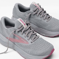 BROOKS Adrenaline GTS 24 Women's Road Running Shoes - Grey x Pink