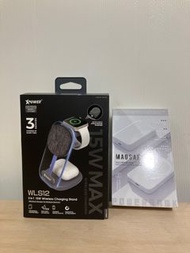 MagSafe 磁吸無線 充電座 充電寶 Xpower WLS12 3合1 15W ❗️包順豐❗️