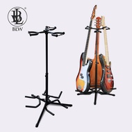 Guitar Stand Adjustable Triple Guitar Stand S-GS-T for Acoustic, Electric, Classical and Bass Guitar