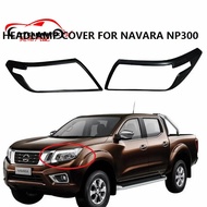 citycarauto np300 front head lamp hoods head lights cover car styling accessories fit for  NAVARA NP