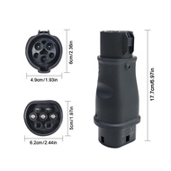 Kolanky 32A 7.2KW Type1 to Type2 EV Charger Adapter Charging Connector IEC 62169-2 Socket Type 1 To