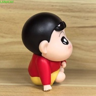 LANAFAY Crayon Shin-chan Figure Model, Decorative Cartoon Shin Chan Model Toy, Creative Collectible 