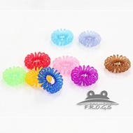 F.R.O.G.S F0056 (Ready Stock) Does Not Hurt Hair Phone Coil Style Hair Ring Hair Tie Hair Accessorie