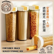 Spaghetti Storage Container Snack Sealed Storage Box Airtight Container Food Grade Bpa Free Storage 
