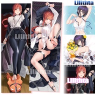 Pillowcase Chainsaw Man Makima Himeno Game Character Pillow Cover Cartoon Custom Made Body Long Cush