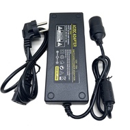 【Bangkok·จัดส่งทันที】แปลงไฟบ้าน 220V เป็นไฟรถยนย์ 12V DC 220V to 12V 15A Home Power Adapter Car Adap