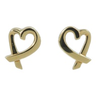 TIFFANY＆CO 18K黃金Loving Heart Earrings耳環