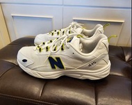 【New Balance】9成新 NB 615 白底藍標 厚底運動鞋(ML615DA) - Ouye Select Shop