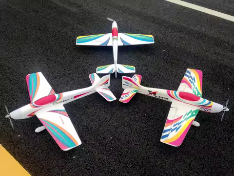 EPO Plane 3D F3A Formosa Thunder Rainbow RC Aircraft Model
