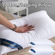 3Height Cotton Sleeping Pillow for Bedroom Hotel Five-star Soft Pillow Solid Color Extension Cushion