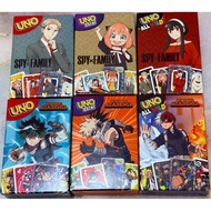 UNO x Anime Mcdonald’s Happy Meal UNO Card UNO Card Games