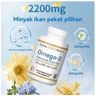 Ready Stock California Gold Nutrition Omega-3 CGN Fish Oil Omega 240/100 Capsules-0r9zw0r30n