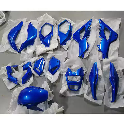 Motorcycle Front Fender MSX125 BLUE For HONDA MSX MSX125 GROM125 SF FAIRING SET CANDY GLOSS 2016-201