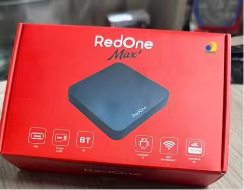 Red One Max2 Ultra HD Receiver 8GB 2GB RAM Wi-Fi IPTV