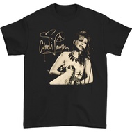 Cyndi Lauper Siganture T-Shirt Black Unisex