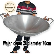 wajan super jumbo ukuran No 36 No 34 No 30 No 28 No 26 wajan kuali besar untuk hajat