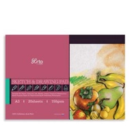 ARTO BY CAMPAP SKETCH AND DRAWING PAD B4&A3 150GSM [cellulose acid free] CR36242(B4) CR36240(A3)