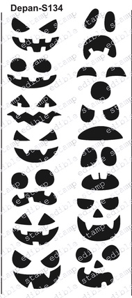 S134 Edible stamp  Edible Print Edible Picture Edible Image Edible Paper hiasan makanan&minuman