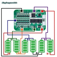 6S 15A 24V PCB BMS Protection Board For 6 Pack 18650 Li-ion Lithium Battery Cell Module