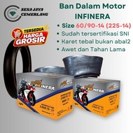 60/90-14 (225-14) Infinera motorcycle inner tube size 60/90-14 (225-14) Honda BEAT, Vario 125, Yamah