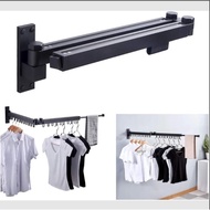 Clothes Drying Rack, Aluminum Alloy Folding Drying Rack, Wall-mounted Collapsible Drying Rack, Space Saver Clothes Dryer