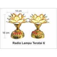 PREMIUM Radio Lampu Teratai berisi 66 lagu / doa Buddha radio radio