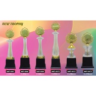 New Trophy / Acrylic Piala Pusingan~plak Piala
