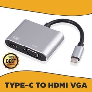 USB C To Hdmi Adapter 3.1 Type Vga 4K UHD Converter Port HUB New