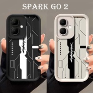 Softcase Rubber Pro Camera Embossed Tecno Spark Go 2 - Case hp Tecno Spark Go 2 - Casing HP Tecno Sp