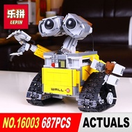 2017 New Lepin 16003 Idea Robot WALL E Building Set Kits Toys Educational Bricks Blocks Bringuedos 2